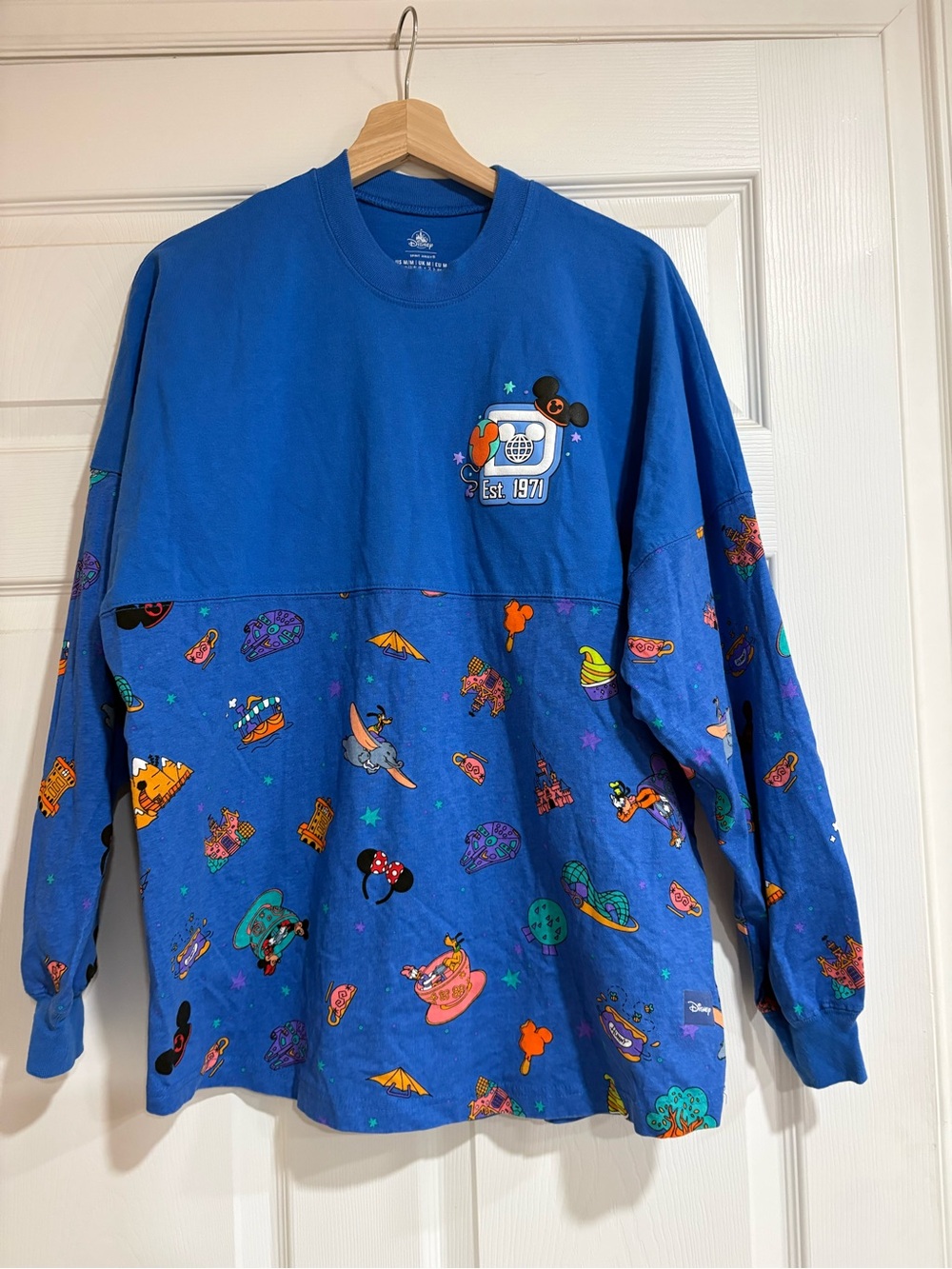 Disney Royal Blue Crewneck Tee